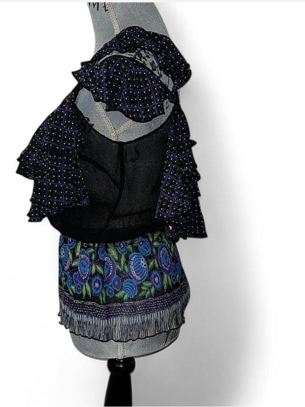 Anna Sui Designer Vtg 100% Silk Top from “Days of Heaven” collection of 2011 - Picture 3 of 8